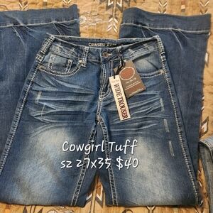 Cowgirl Tuff Women's Blue Jeans